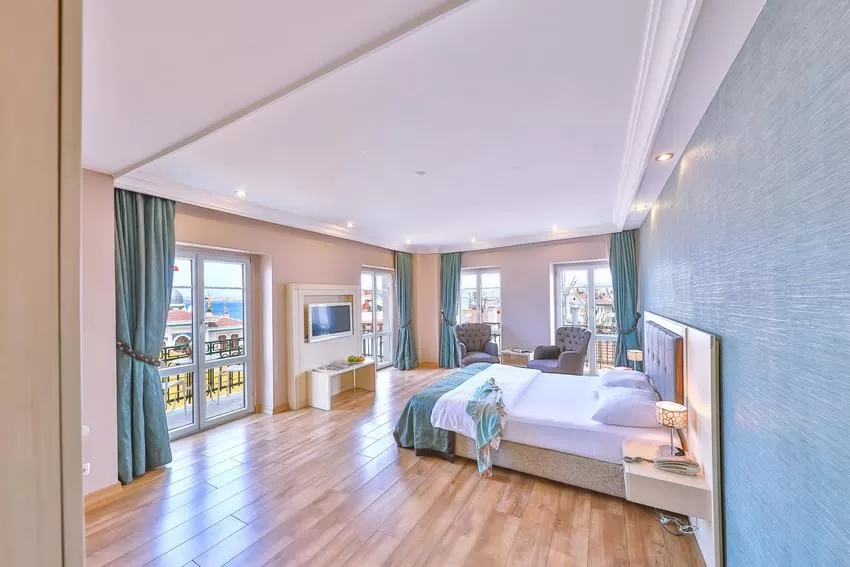 buyukada princess hotel deniz manzarali oda