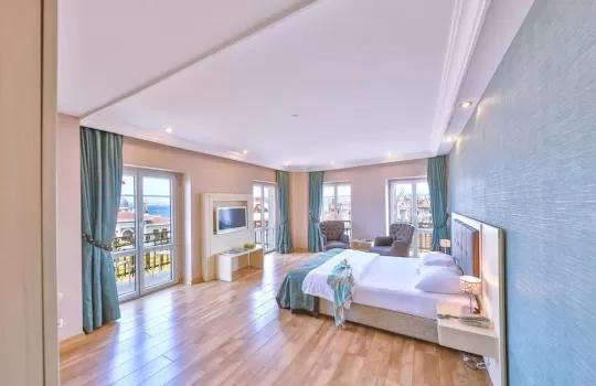 Buyukada Princess Hotel Deniz Manzarali Oda